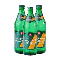 Вода питна Йоданка Павлівська сильногазована скло 0.5 л. 10 шт.